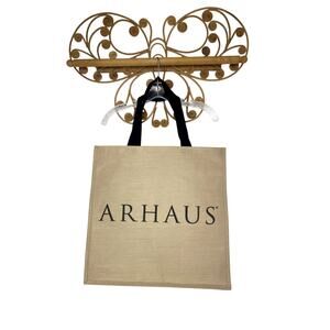 ARHAUS Carryall Jute tote Bag large